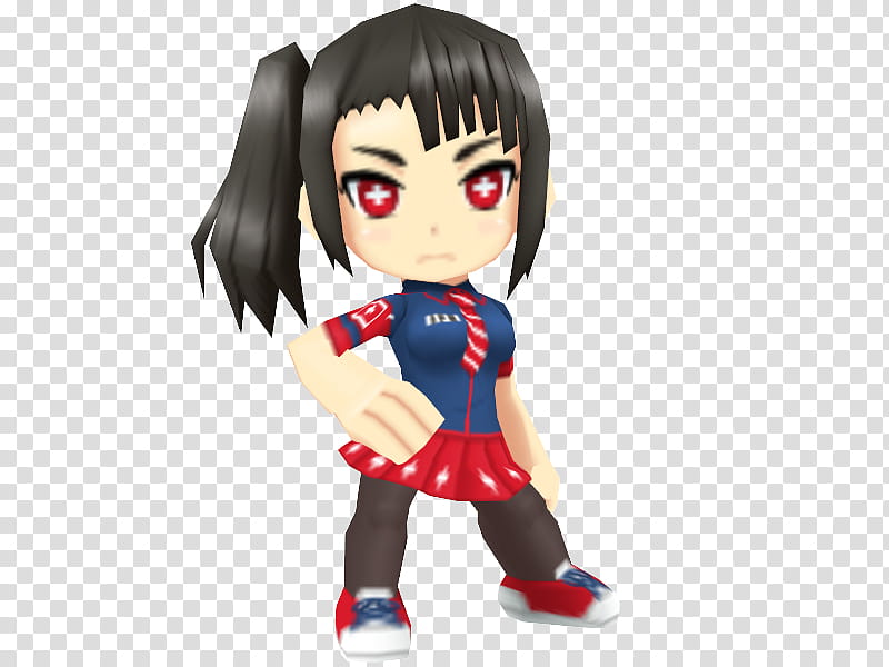 [GA x MMD] Ipo-chan b transparent background PNG clipart