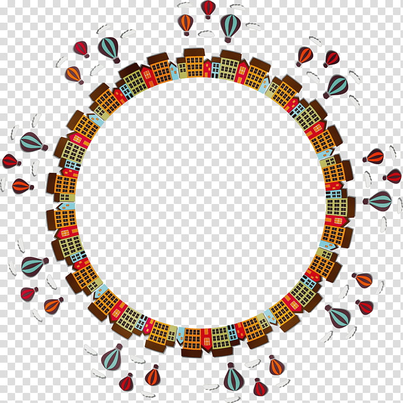 Hot Air Balloon, Albuquerque International Balloon Fiesta, Hot Air Balloon Festival, Temecula Valley Balloon Wine Festival, Philippine International Hot Air Balloon Fiesta, Vintage Hot Air Balloon, Circle, Necklace transparent background PNG clipart