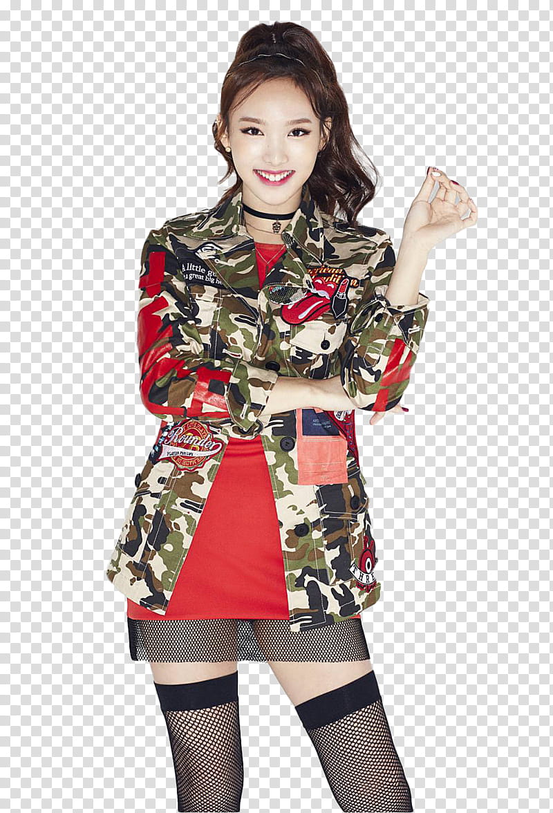 Ooh ahh , Nayeon transparent background PNG clipart