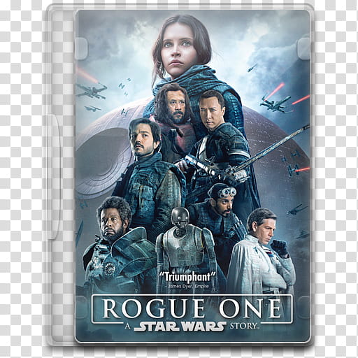 Movie Icon Mega , Rogue One, A Star Wars Story, Star Wars A Rogue One Story movie case screenshot transparent background PNG clipart