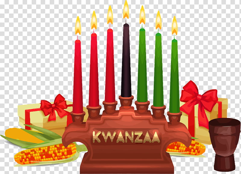 Kwanzaa Happy Kwanzaa, Cake, Birthday Candle, Birthday Cake, Birthday
, Candle Holder, Menorah, Event transparent background PNG clipart