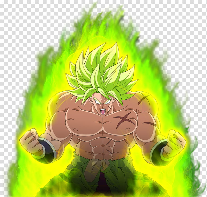 Broly, dragon ball z character transparent background PNG clipart