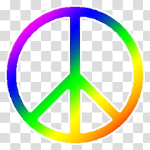 Signo de la paz en , assorted-color peace logo transparent background PNG clipart