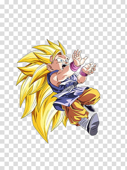 Goku # (SSJ) transparent background PNG clipart