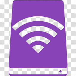 MetroID Icons, purple WiFi signal logo illustration transparent background PNG clipart