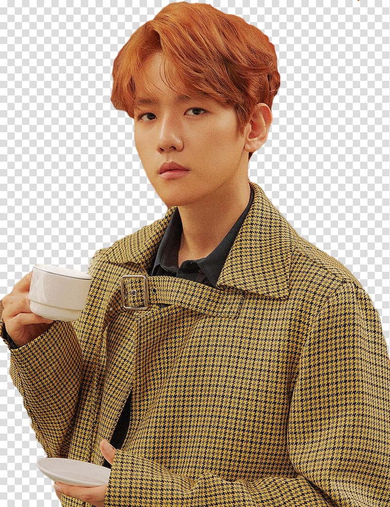 EXO UNIVERSE, man holding white ceramic teacup transparent background PNG clipart