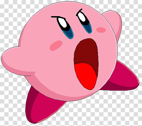 Kirby, Inhale transparent background PNG clipart