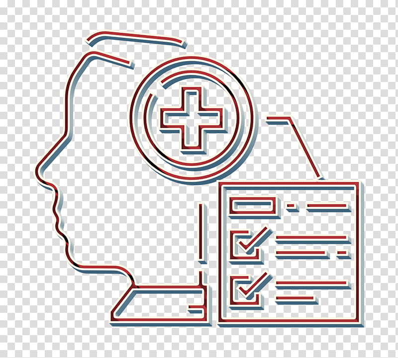 awareness icon check icon mental health icon, Psychiatrist Icon, Psychologist Icon, Psychology Icon, Line transparent background PNG clipart