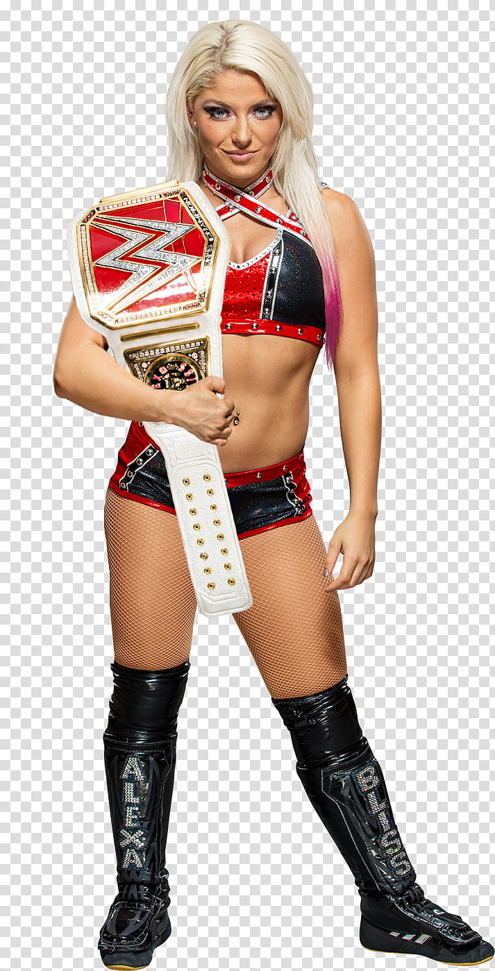 Alexa Bliss RAW Women Champion BLS transparent background PNG clipart