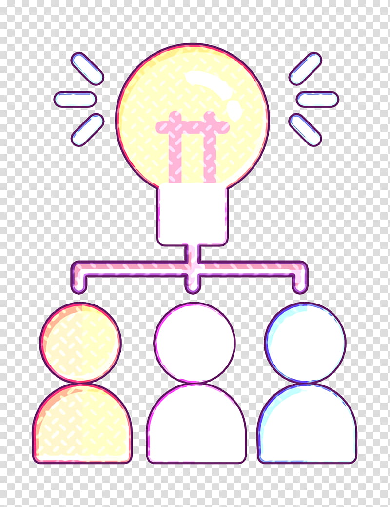 Idea icon Brainstorming icon Web Design icon, Business Icon, Circle, Visual Effect Lighting transparent background PNG clipart