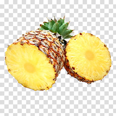 Fruits, slice of pineapple fruit graphic transparent background PNG clipart