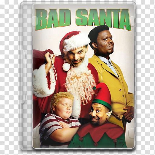 Movie Icon Mega , Bad Santa, Bad Santa movie case transparent background PNG clipart