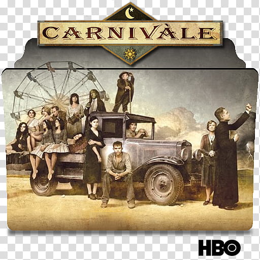 Carnivale series and season folder icons, Carnivale ( transparent background PNG clipart