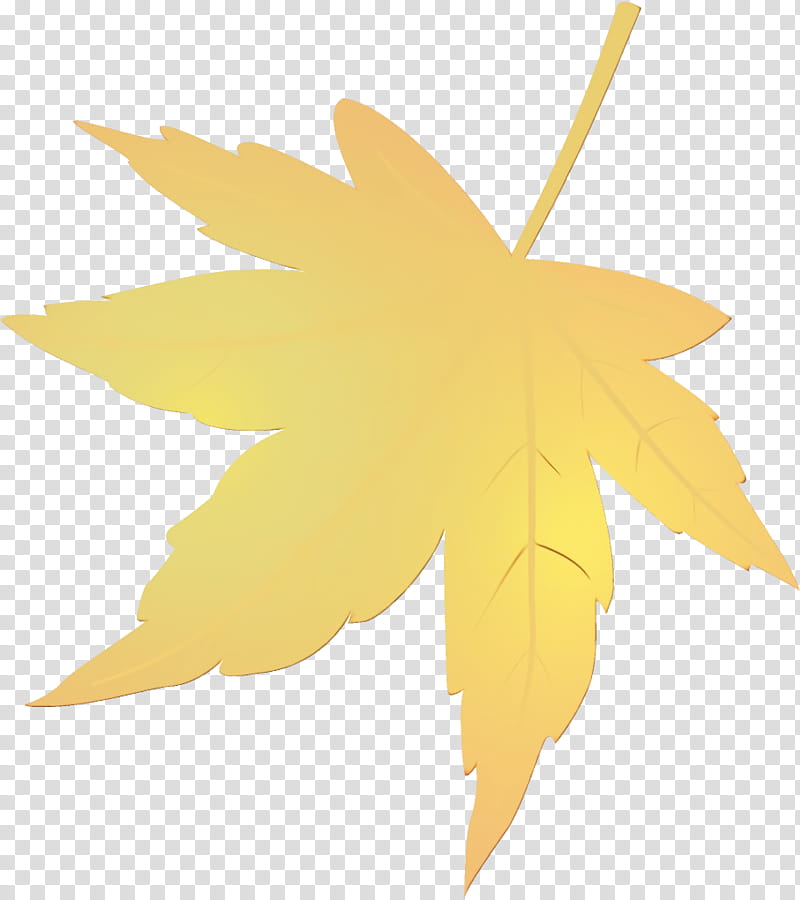 Maple leaf, Watercolor, Paint, Wet Ink, Tree, Yellow, Woody Plant, Sweet Gum transparent background PNG clipart