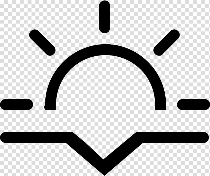 Sunset Icon, Icon Design, Sunrise, Symbol, Horizon, Line, Text, Logo transparent background PNG clipart