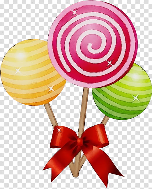 lollipop confectionery candy food, Watercolor, Paint, Wet Ink, Hard Candy, Stick Candy transparent background PNG clipart