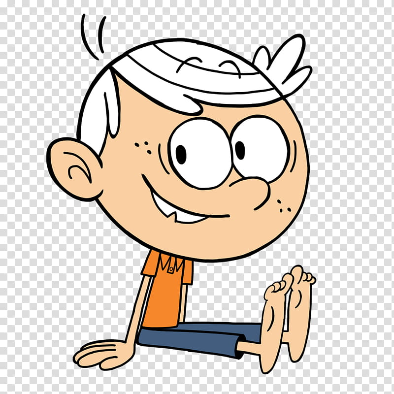 Lincoln Loud&;s Bare Feet (latino Sytle) transparent background PNG cli...