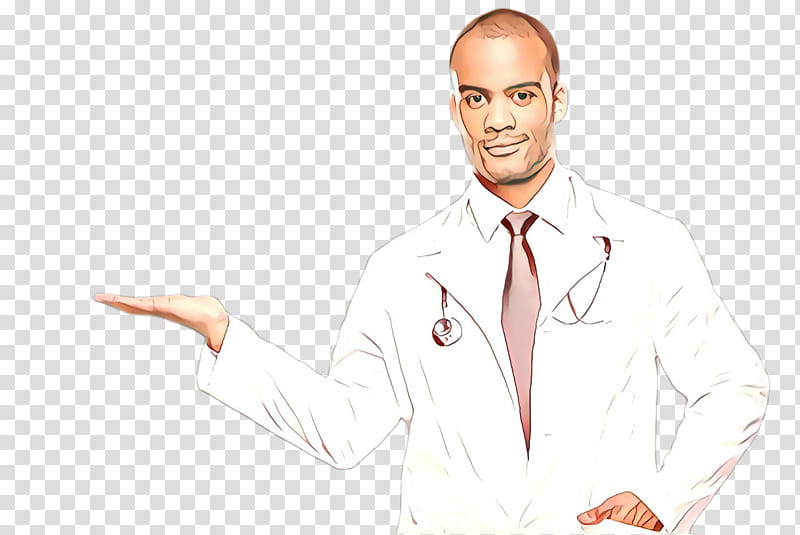 white coat neck uniform gesture finger, Suit, Physician, Jaw, Gentleman transparent background PNG clipart