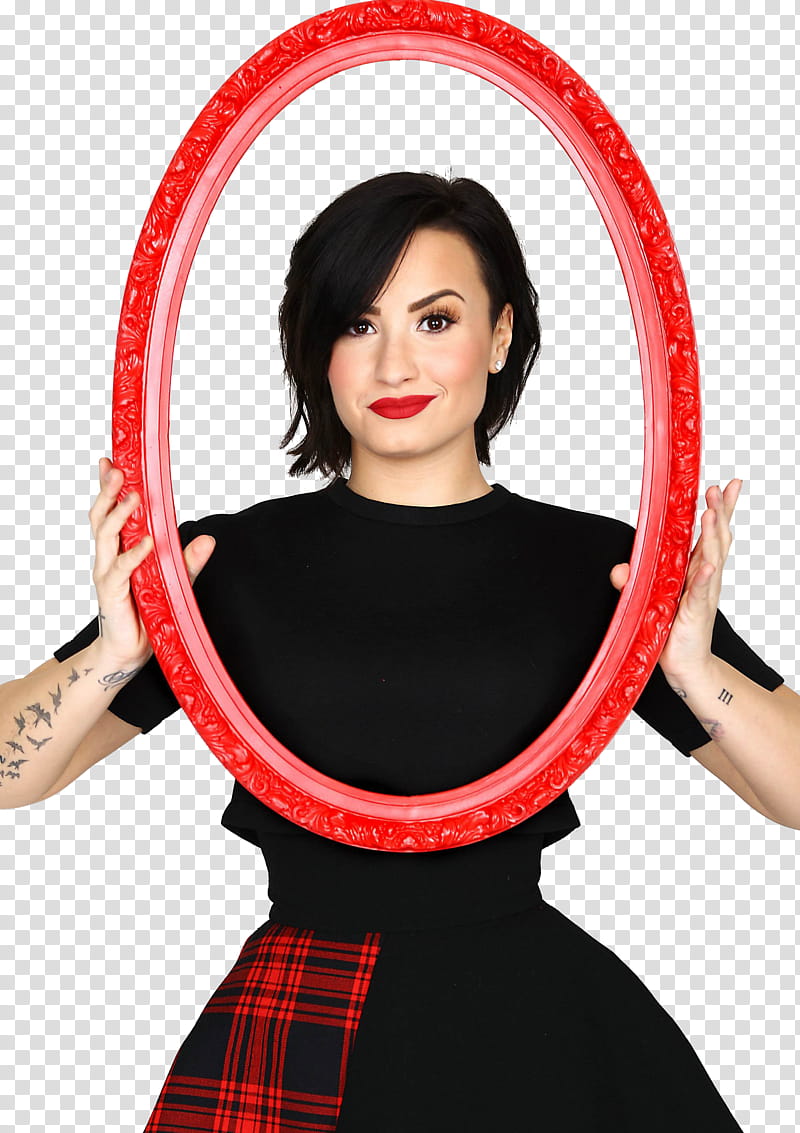 Demi Lovato ,  transparent background PNG clipart