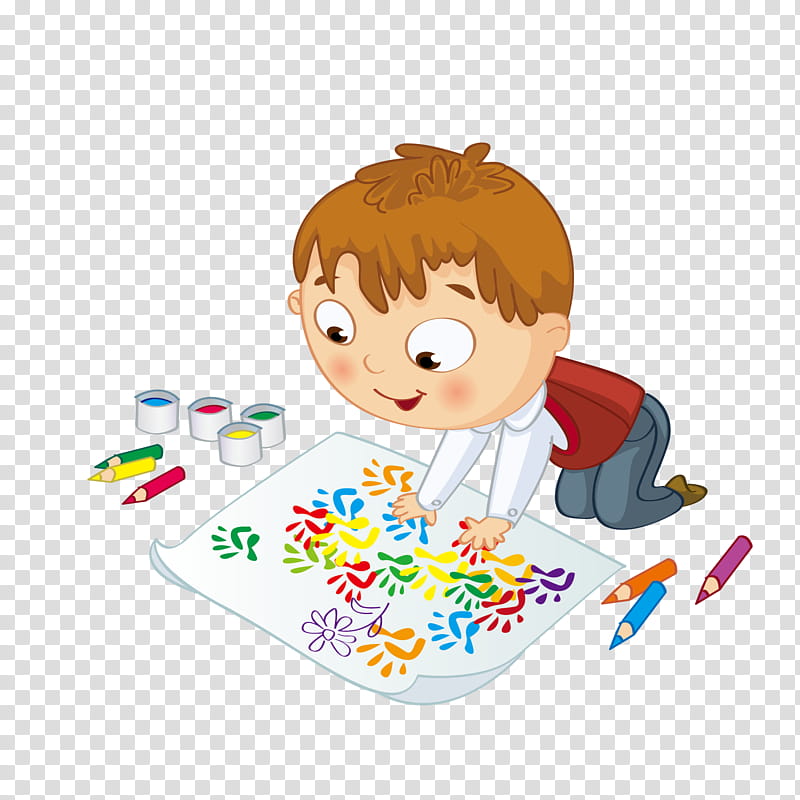 Paint, Painting, Verb, Drawing, Regular And Irregular Verbs, Sentence, Child, Male transparent background PNG clipart