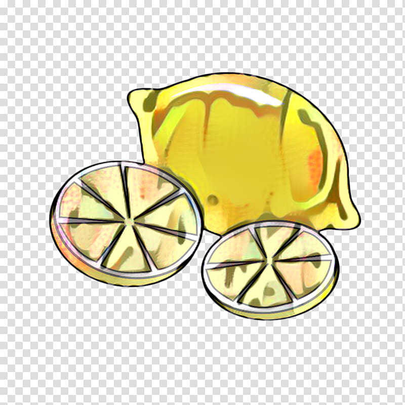 Cartoon Lemon, Yellow, Fruit, Rim, Citrus, Wheel, Metal transparent background PNG clipart