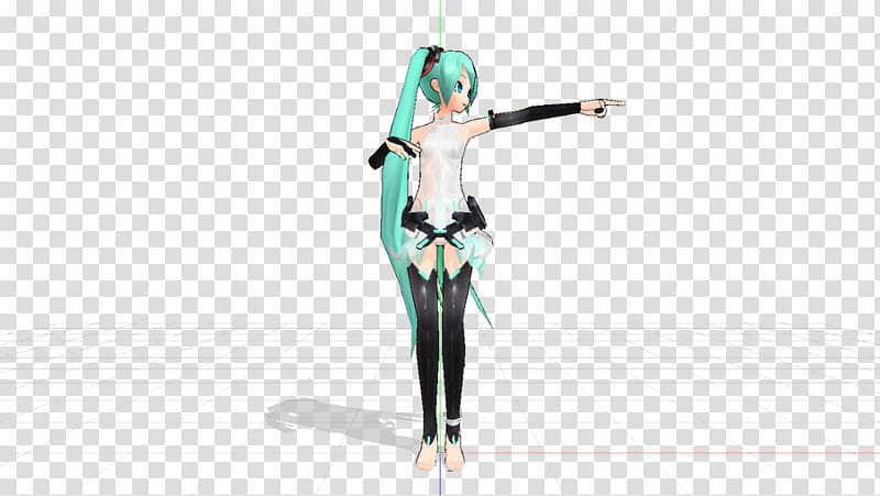 Miku Append Rerig WIP  transparent background PNG clipart