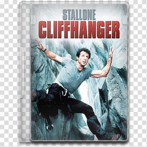 Movie Icon , Cliffhanger, Cliffhanger DVD case transparent background PNG clipart