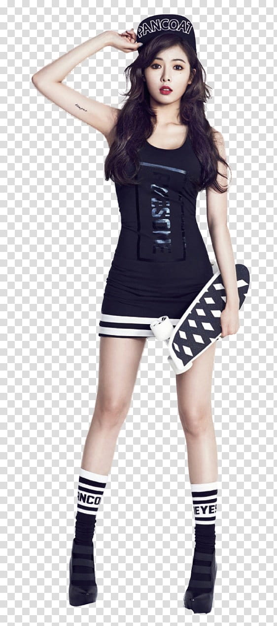 HyunA Minute Render transparent background PNG clipart