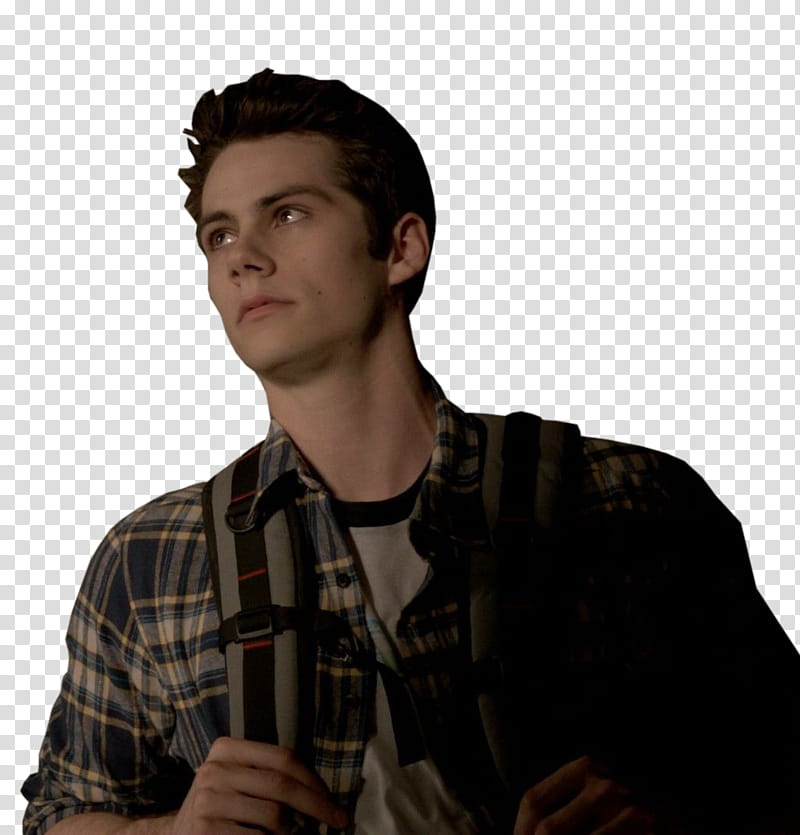 Sterek S Ep  , Dylan O'Brien looking up transparent background PNG clipart