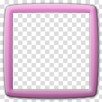 Aeroish Frames, Col Pink transparent background PNG clipart