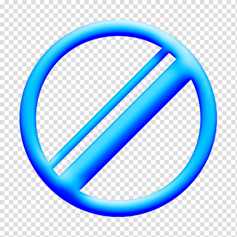 cancel icon delete icon error icon, Forbidden Icon, Remove Icon, Stop Icon, Line, Symbol, Circle, Electric Blue transparent background PNG clipart