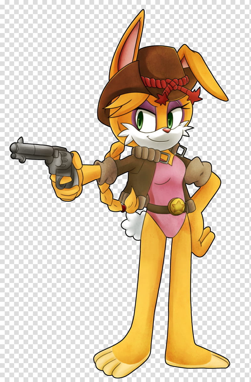 CM Cowgirl, girl holding gun graphic transparent background PNG clipart