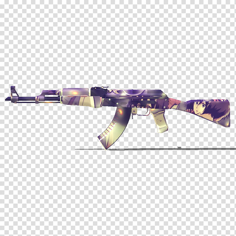 AK Skins Based on CS GO Model transparent background PNG clipart