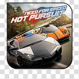 Game Aicon Pack , Need for Speed Hot Pursuit v transparent background PNG clipart