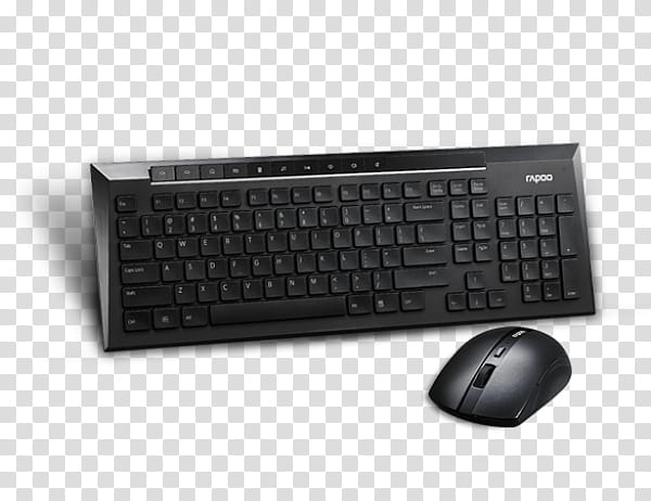 Radio, Computer Keyboard, Computer Mouse, Rapoo, Wireless Keyboard, Optical Mouse, Laptop, Microsoft Keyboard 600 transparent background PNG clipart