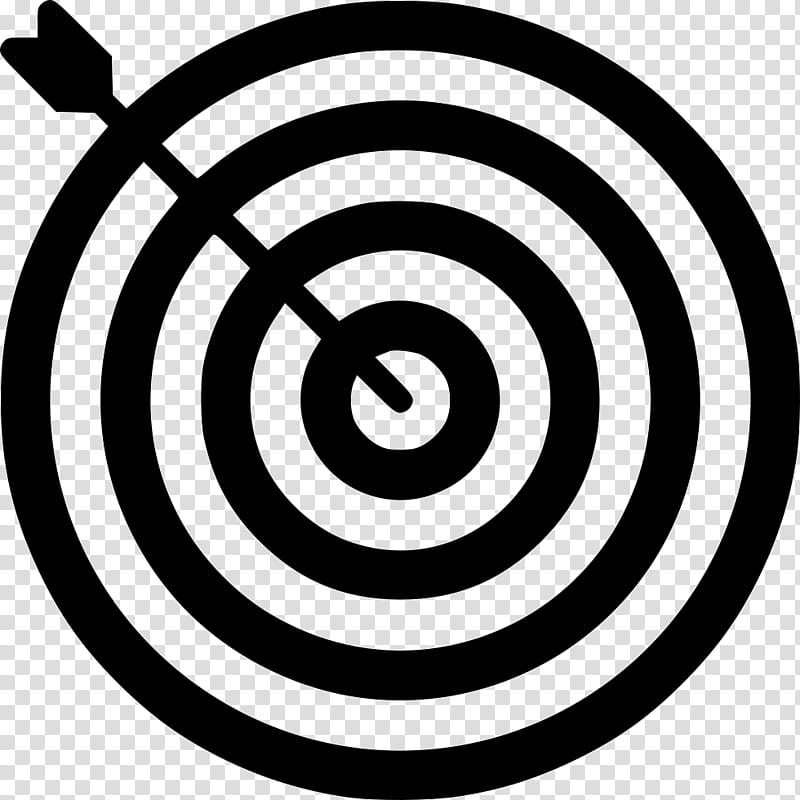 bullseye target clip art black