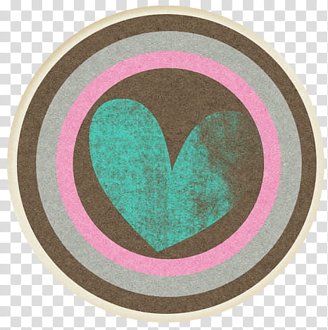 Elements , round multicolored frame with heart illustration transparent background PNG clipart