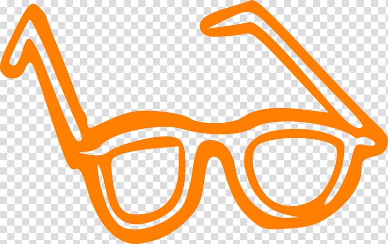 Sunglasses, Goggles, Cat Eye Glasses, Eyewear, Cartoon, Yellow, Orange, Text transparent background PNG clipart