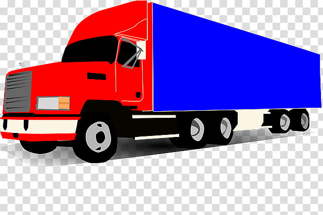 Light, Semitrailer Truck, Vehicle, Car Carrier Trailer, Transport, Commercial Vehicle, Freight Transport, Cargo transparent background PNG clipart