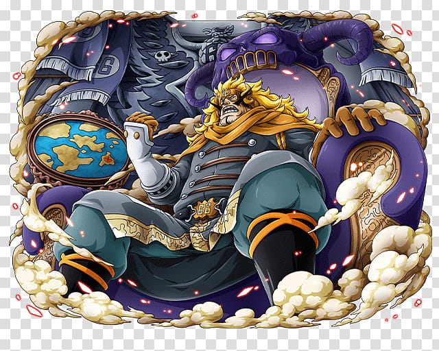 Judge Vinsmoke AKA Garuda king of Germa Kingdom, One Piece character transparent background PNG clipart