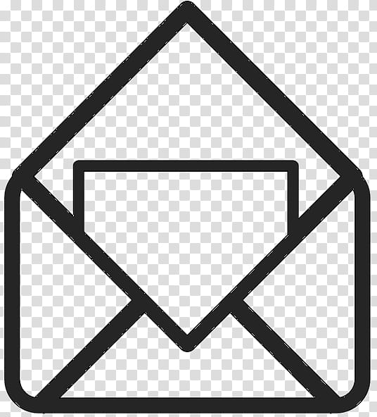 Icon Email, Icon Design, Email Spam, Email Encryption, Line, Triangle transparent background PNG clipart