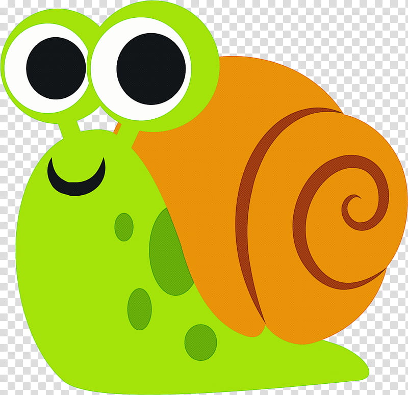 green snails and slugs snail, Cartoon, Sea Snail transparent background PNG clipart