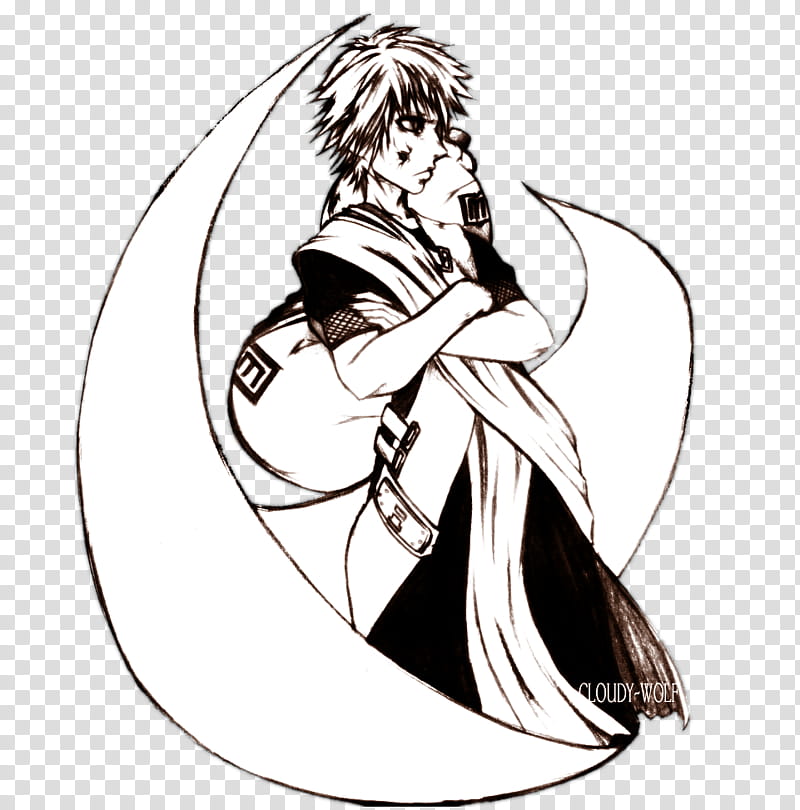 Sandman, male anime character sketch transparent background PNG clipart