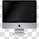 new iMac REFFLECTIVE SET, computerff- icon transparent background PNG clipart