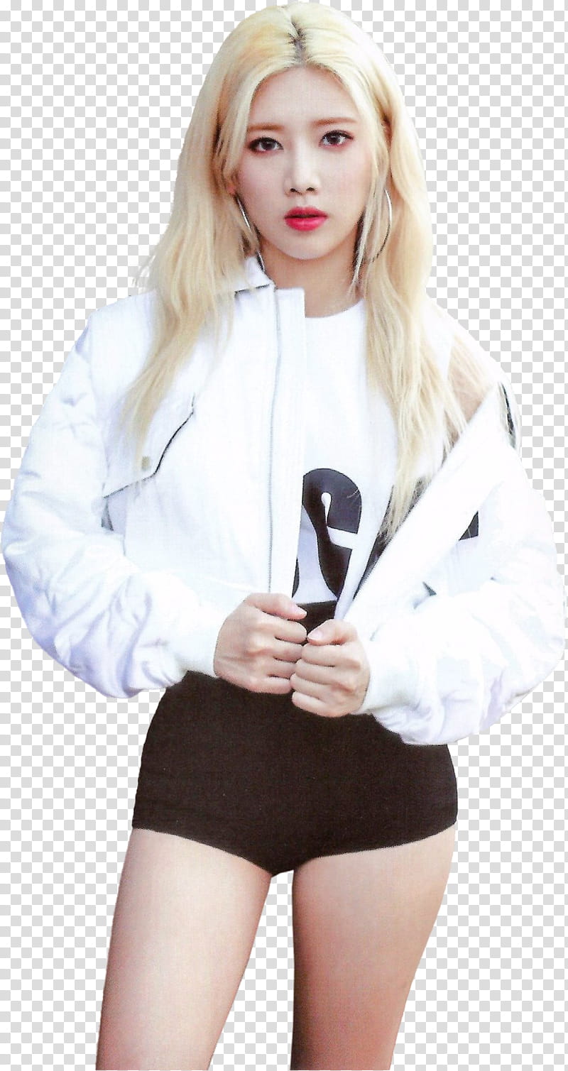 ODD EYE CIRCLE LOONA, woman holding her jacket transparent background PNG clipart