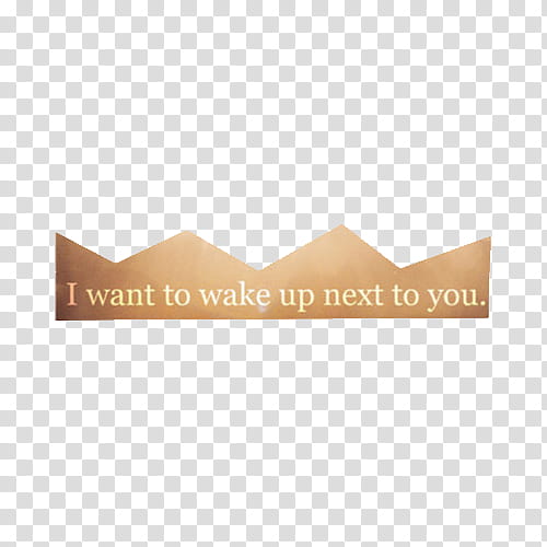 , I want to wake up next to you text transparent background PNG clipart