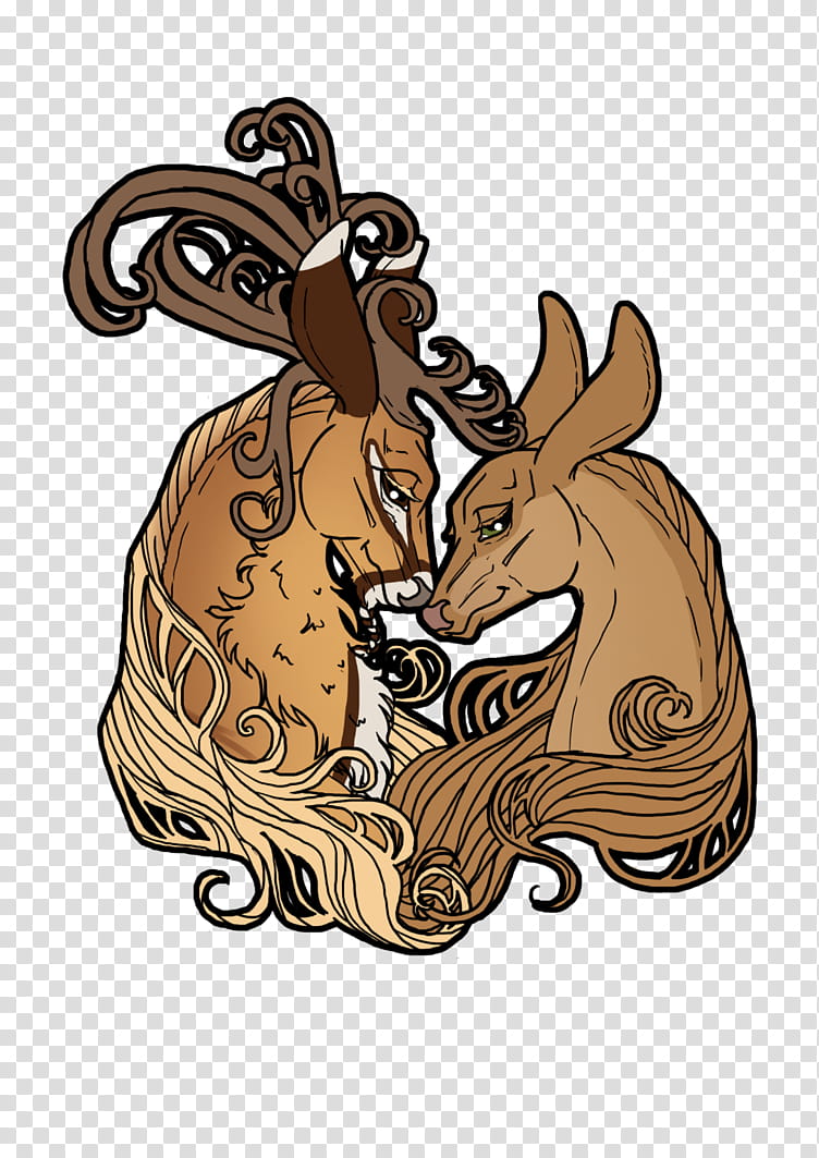 Deer Deer, Horse, Cartoon, Horn transparent background PNG clipart