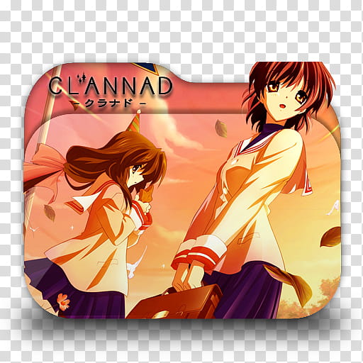 Clannad Anime Folder Icon transparent background PNG clipart