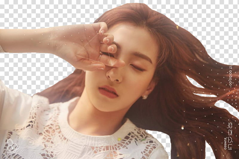 WJSN Cosmic Girls Secret Teasers, woman touching her nose transparent background PNG clipart