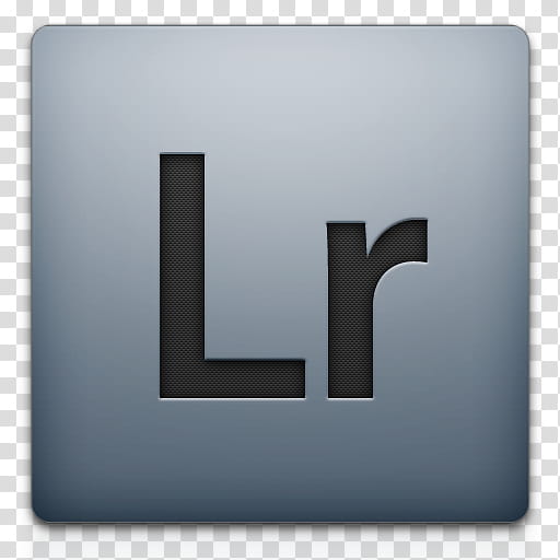 Adobe CS mini icon set, Lightroom, Lr file extension art transparent background PNG clipart